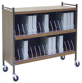 Large Vertical Cabinet Chart Rack